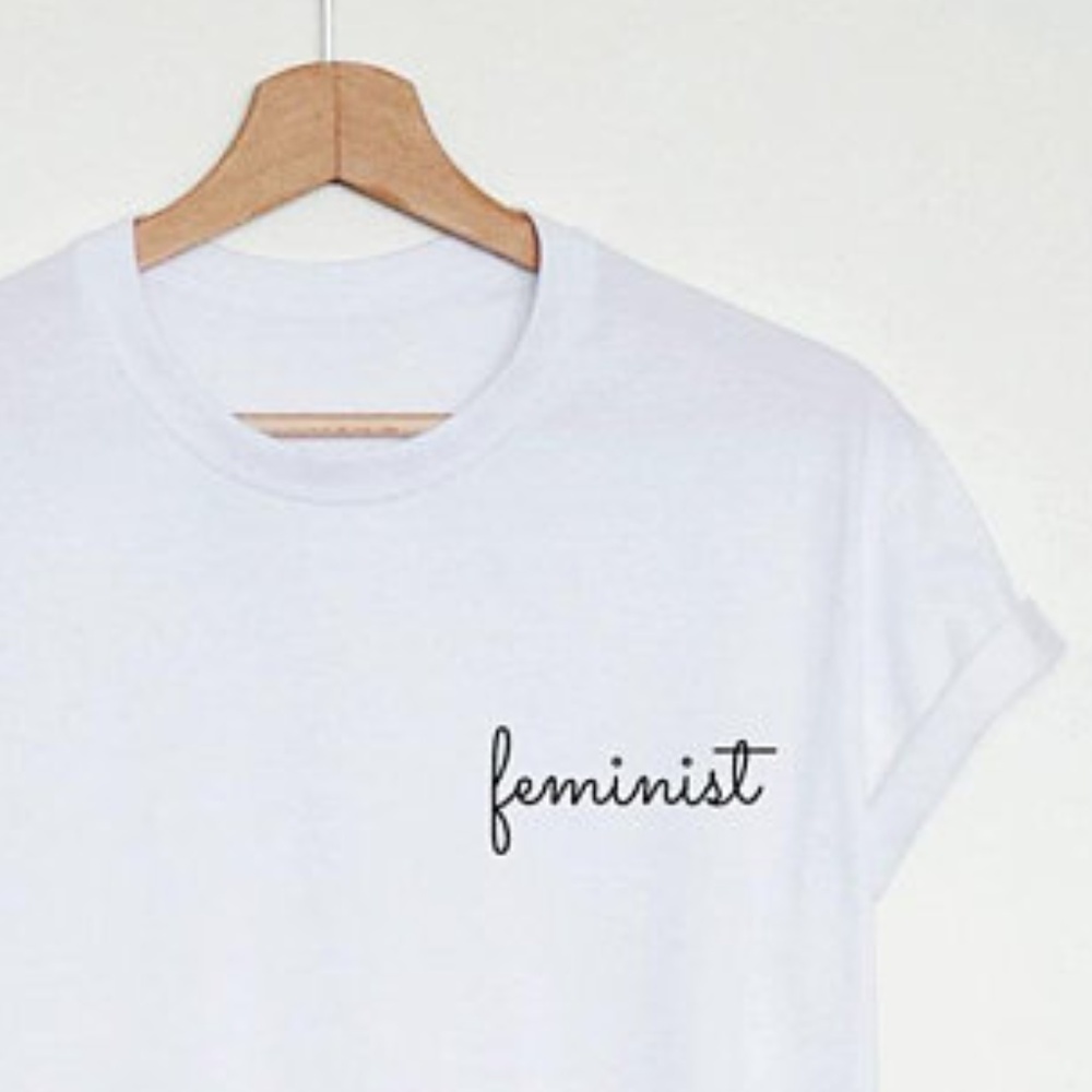 Feminist Pocket Print Women's T-Shirt